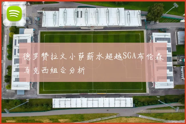 德罗赞拉文小萨薪水超越SGA布伦森马克西组合分析
